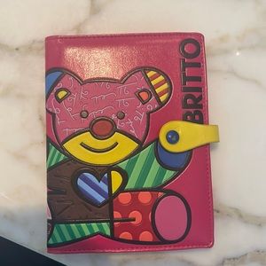 Britto pink wallet super cute never used